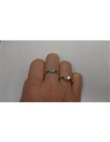 Anello Damiani Donna Veramore in Oro bianco Diamante 0.25 Ct 20087487 - 20087487